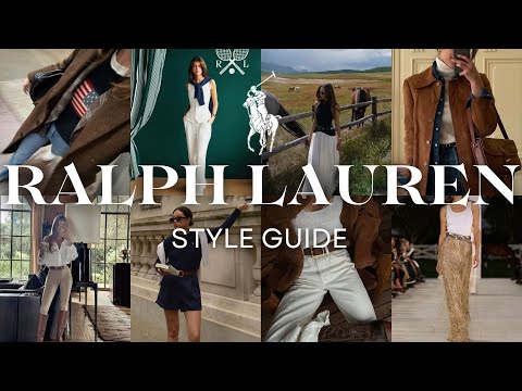 How To Get The Ralph Lauren Look | Timeless Luxury Style