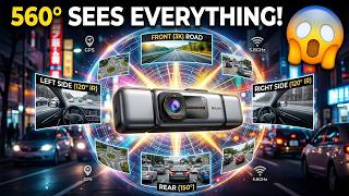 The Dashcam That Sees EVERYTHING! 🤯 560° 4 Channel Test!