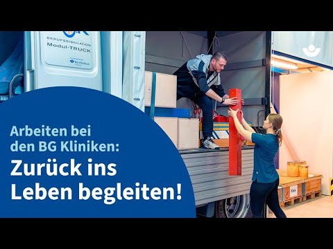 Arbeiten in der Therapie bei den BG Kliniken
