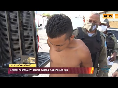 Homem é preso por ameaçar os próprios pais idosos 05 04 2021