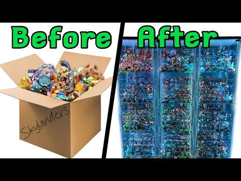 How to Build the Best Skylanders Shelf Display