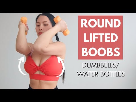 Round Lifted Boobs 10 min in 10 day workout challenge, repeat 2x, add light dumbbells