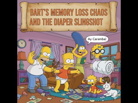 Bart’s Memory Loss Chaos and the Diaper Slingshot
