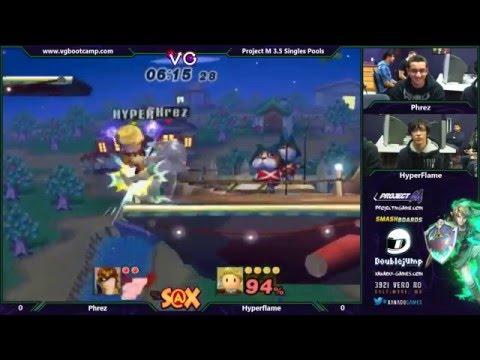 Xanadu 11/15/14 - Phrez (Falcon) vs. Hyperflame (Lucas)