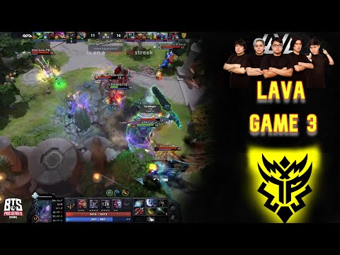 THUNDER VS LAVA GAME 3 “BTS PRO SERIES SEASON 9” 2021