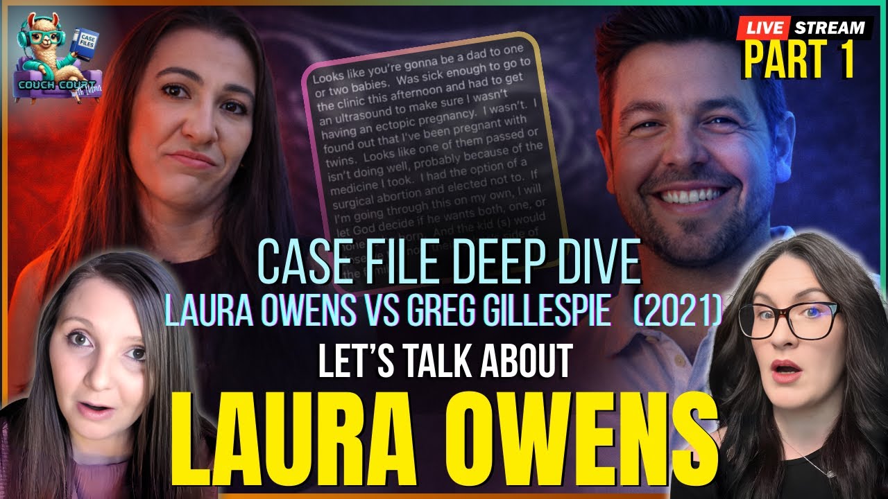 Paternity Claims & Courtroom Chaos | Laura Owens vs Greg Gillespie Part 1 | Couch Court Case Files