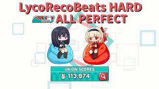 【NIKKE】リコリココラボ ミニゲーム LycoRecoBeats HARD ALL PERFECT【勝利の女神：NIKKE】