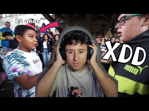 UN NIÑO DE 12 AÑOS BATALLA POR PRIMERA VEZ Y... | REACCIÓN MC JUNIOR VS MARKITOS