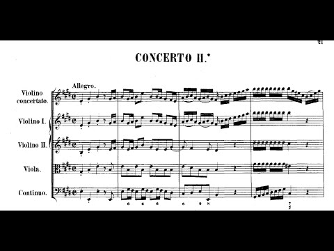 Johann Sebastian Bach - Violin Concerto in E major, BWV 1042