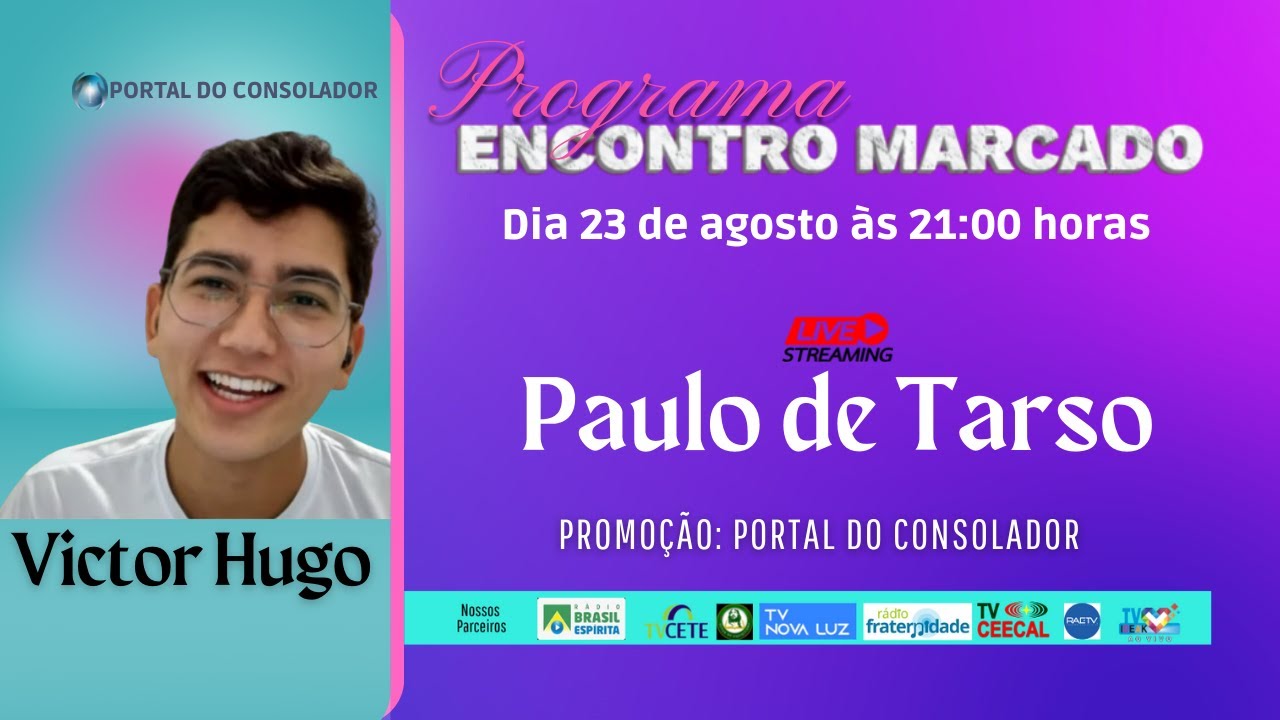PAULO DE TARSO - VICTOR HUGO - MENINO