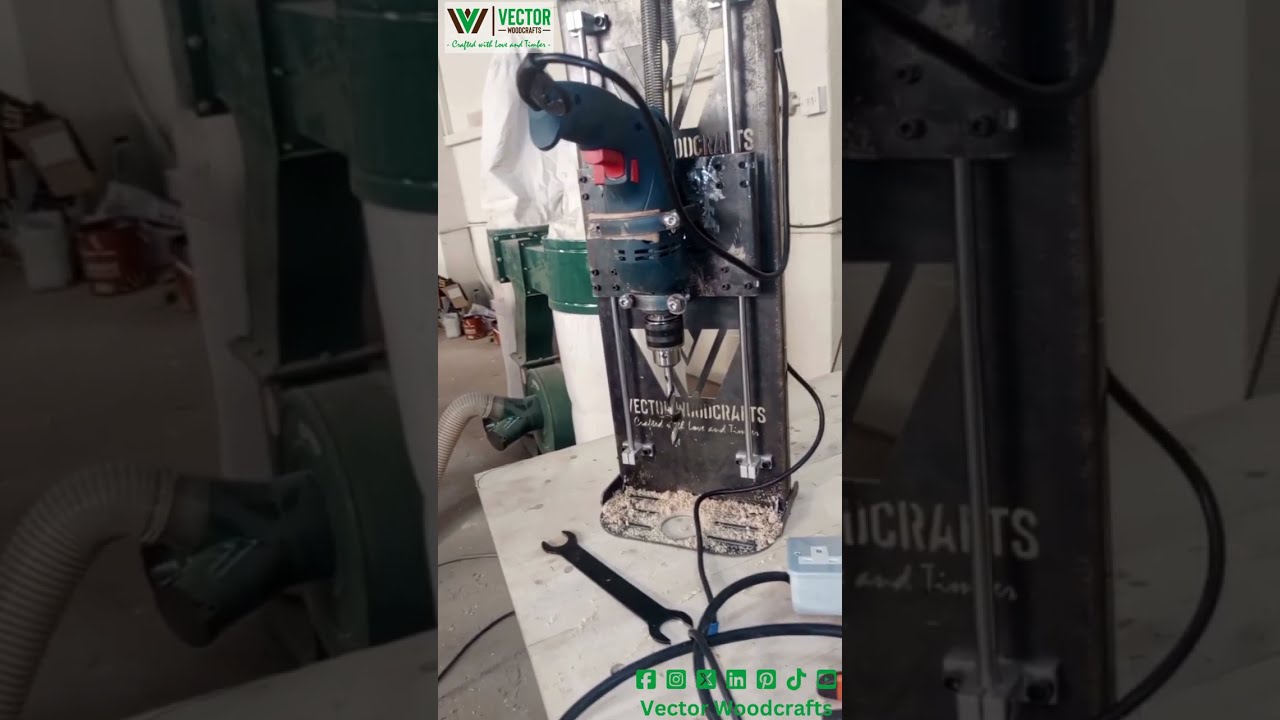 custom designed hole drilling jig