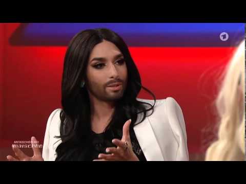Conchita Wurst at Menschen bei Maischberger (ARD, Cologne 14.04.2015)