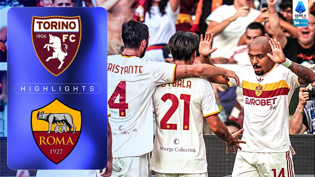 Giallorossi Ancora a Punteggio Pieno | TORINO-ROMA | HIGHLIGHTS | SERIE A ENILIVE 2026/27