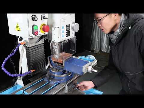 Станок сверлильный модели Weiss Machinery WDP25А, видео 2