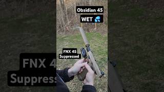 What is First Round Pop? Obsidian 45 Suppressor Wet Test!