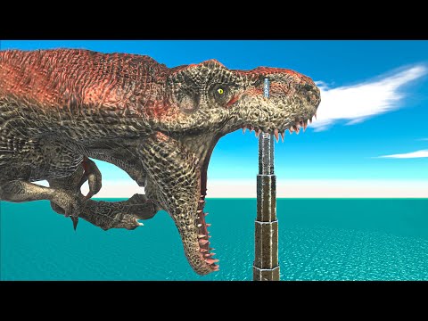 Epic Spike Trap and Reach The Evolution Gate - Animal Revolt Battle Simulator