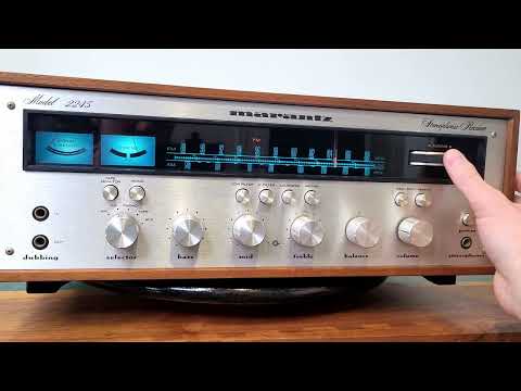 Marantz Model 2245 Stereophonic Receiver Wood Case image 9