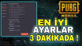 3 DAKİKADA PUBG MOBİLE EN İYİ SİSTEM AYARLARI NASIL YAPILIR ?