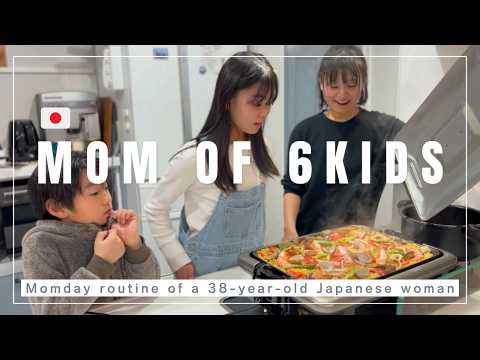 【Daily life in Japan】Mom of 6 kids | Monday Routine | 38 years old mom's real life |