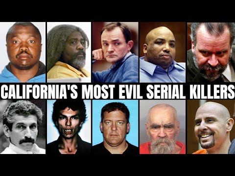 THE MOST EVIL SERIAL KILLERS IN CALIFORNIA |Sentenced to DEATH or life in prison