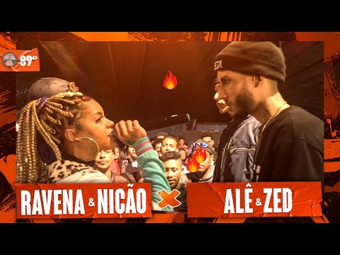 RAVENA & NICÃO X ALÊ (RJ) & ZED (RJ)  | 2 FASE | ESPECIAL DE DUPLAS | BATALHA DA ARTE#89