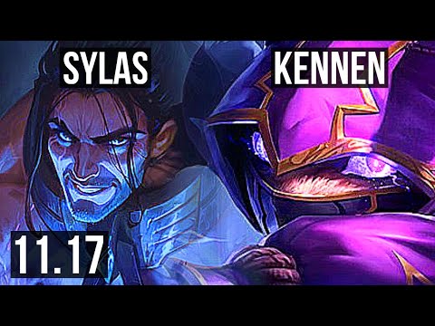 SYLAS vs KENNEN (MID) | Rank 2 Sylas, Rank 7, 8/2/10 | EUW Challenger | v11.17