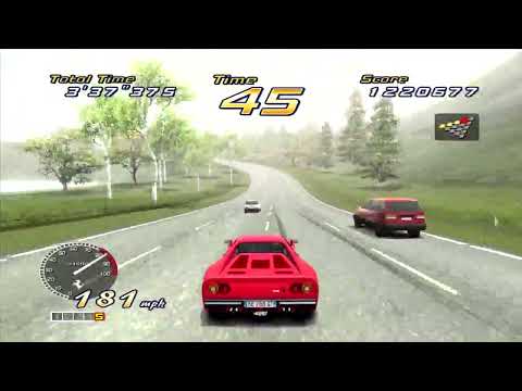 Outrun 2: Arcade Mode All Routes And Endings