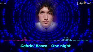 Kadr z teledysku One Night tekst piosenki Gabriel Basco