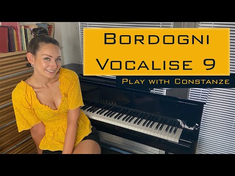 BORDOGNI Vocalise 9 (Flute #15) Play-Along with Constanze Hochwartner