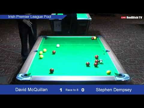 McQuillan V Dempsey, Fitzmaurice V McQuillan - Irish Premier Pool 2017/2018