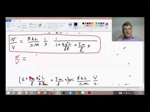 System Dynamics: Lecture 9, Motor Control