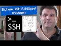 SSH Keys Ed25519 Erzeugen Installieren Passwortlose Anmeldung Einrichten Installieren Auf UDMP