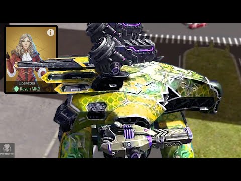 Matrix Raven With New Legendary Pilot - The Hero Robot Of Champion League With Shotgun Firepower |WR