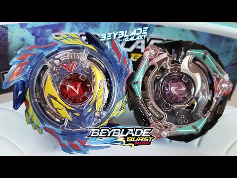 GENESIS VALTRYEK .6VCh1-H vs KINETIC SATOMB .2G.Kp-H - Beyblade Burst ベイブレードバースト