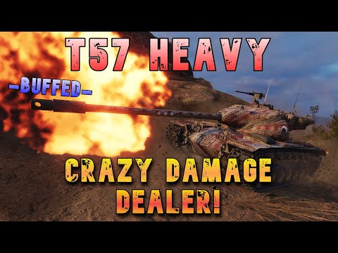 T57 Heavy Crazy Damage Dealer! ll Wot Console - World of Tanks Modern Armor
