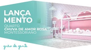Quarto de Bebê Montessoriano Chuva de Amor - Grão de Gente