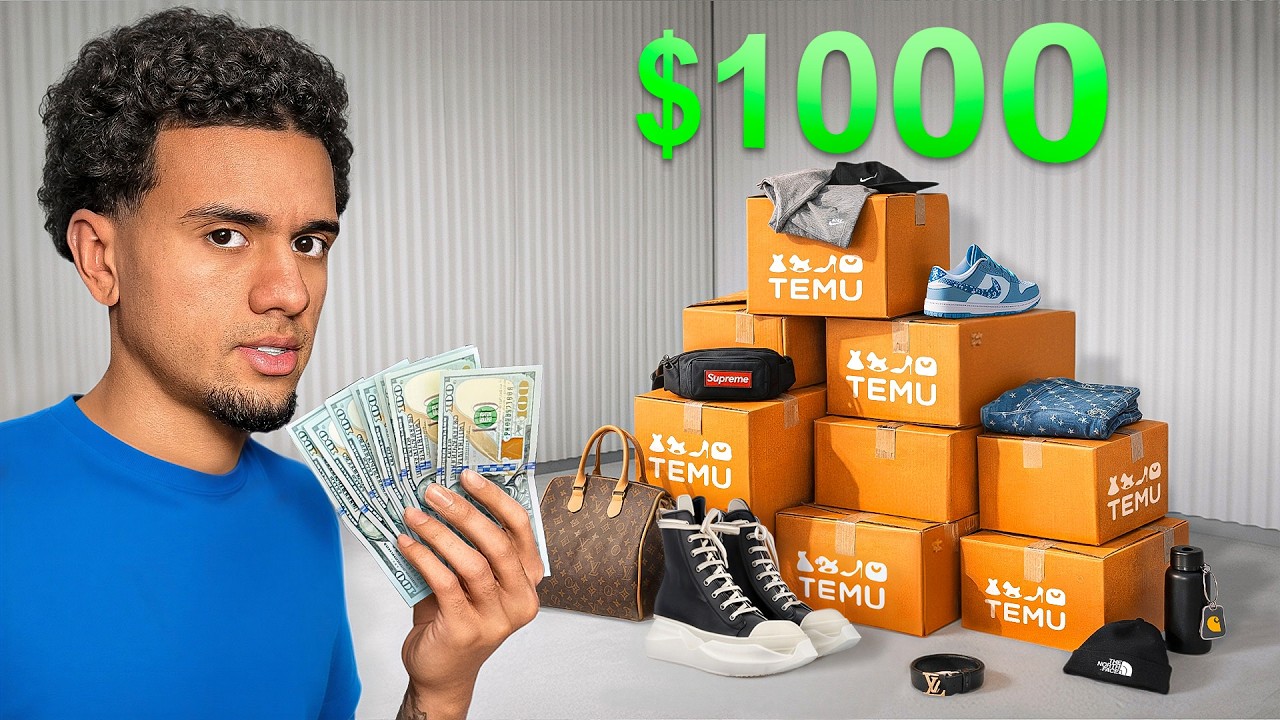 I Spent $1000 on TEMU Clothes...