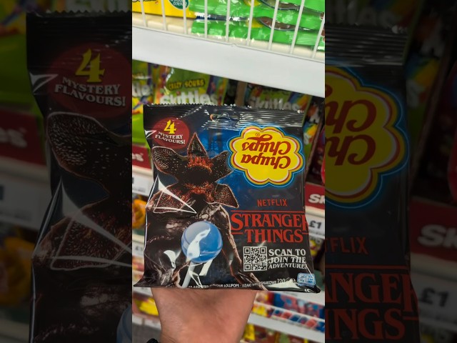 Vídeo relacionado con iChuches- Chupas de stranger things, sabores misteriosos de cada personage de la serie. (20 und, Right Side Up buenos)