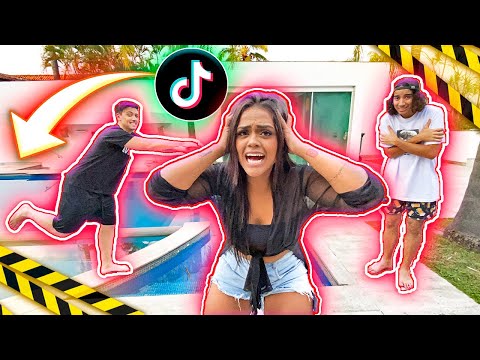 SE NÃO SOUBER O TIKTOK CAI NA PISCINA !!!