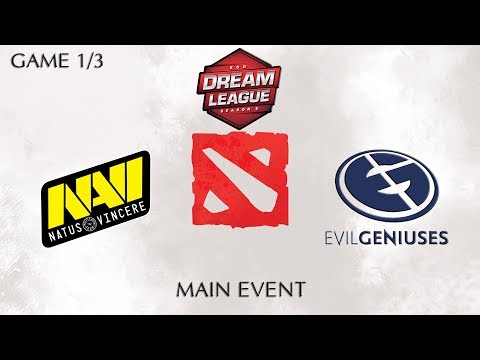 Navi vs EG Highlights DreamLeague Season 8 Main Event Game 1