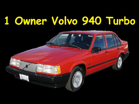 1992 Volvo 940 SE Turbo Car Review Video 740 760 960 Series Cars