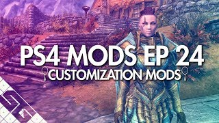 Best Skyrim Customization // Face Mods! PS4!