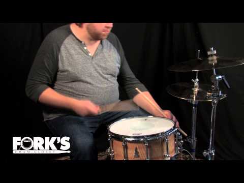 Brady Marri Ply 14 x 6.5 Snare Drum / Paiste Twenty Custom 13" Light Hi-Hats