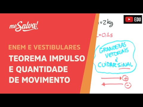 Me Salva! ENE09 - Teorema Impulso e Quantidade de Movimento