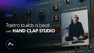 Video thumbnail for Taetro builds a beat with HAND CLAP STUDIO by Robotic Bean by ADSR Music Production Tutorials