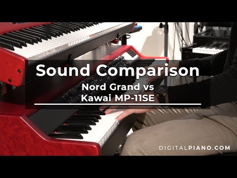 Klangvergleich Nord Grand vs. Kawai MP-11SE | Digitalpiano.com