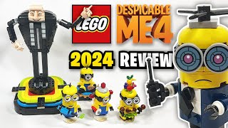 LEGO Despicable Me 4 Brick-Built Gru and Minions (75582) - 2024 Set Review