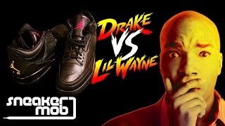 Video thumbnail for Best Air Jordan 3: 'Drake vs. Lil Wayne' Or 'Legends Of The Summer' by HotNewHipHop