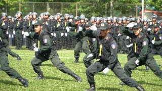 Feast your eyes on Saigon Mobile Police performing beautiful martial arts