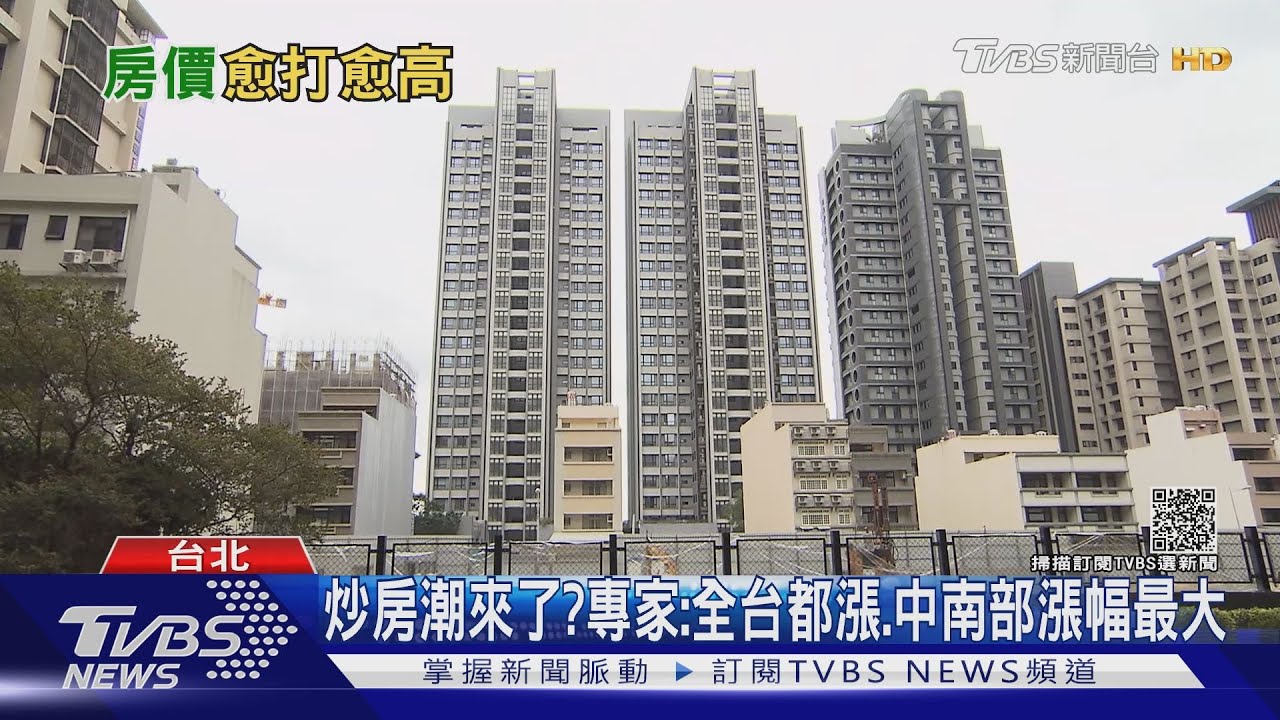 房市熱！全台房價飆漲　「這一區」漲最兇